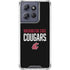 Washington State University Cougars Moto G Power 5G (2025) Clear Case